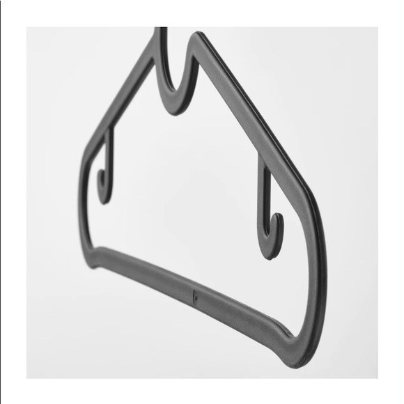 IKEA Spruttig Clothes Hangers Black - Picture 7 of 9